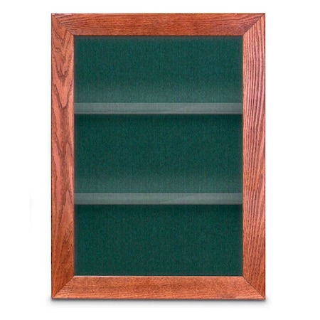 United Visual Products Outdoor Enclosed Combo Board, 42"x32", Black Frame/Green & Pearl UVCB4232ODB-GREEN-PEARL